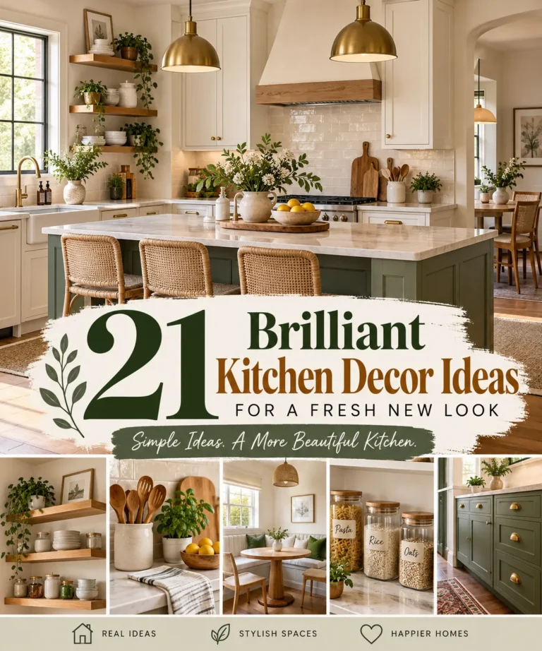 21 Brilliant Kitchen Decor Ideas