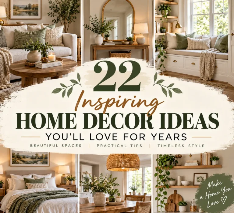 22 Inspiring Home Decor Ideas