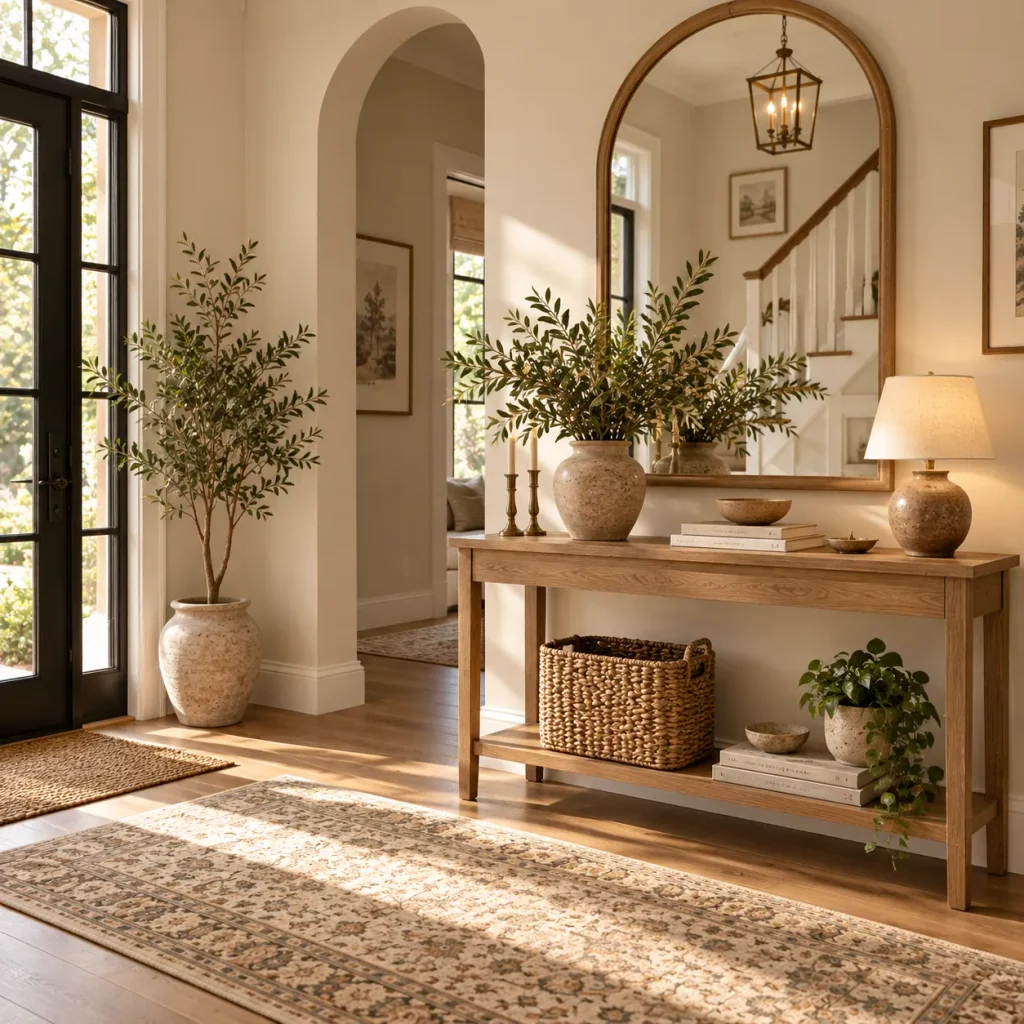 Arched Mirror Display