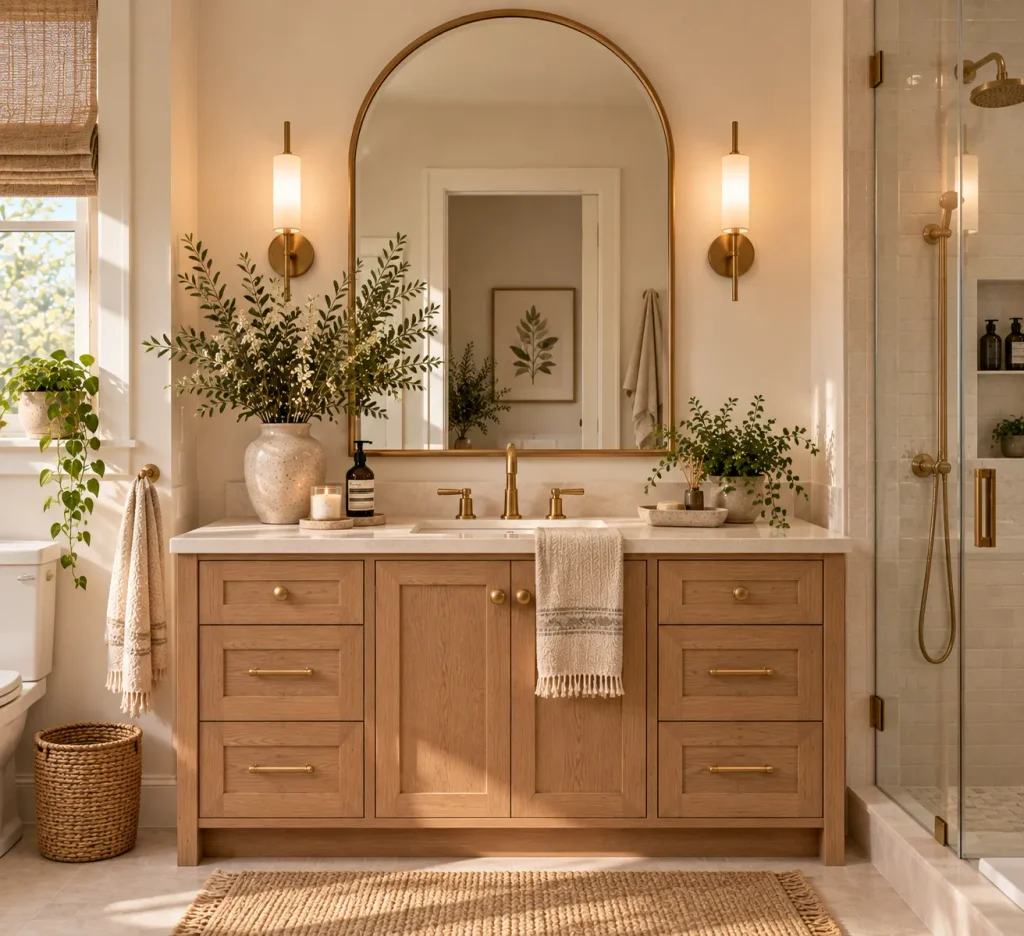 Arched Vanity Mirror