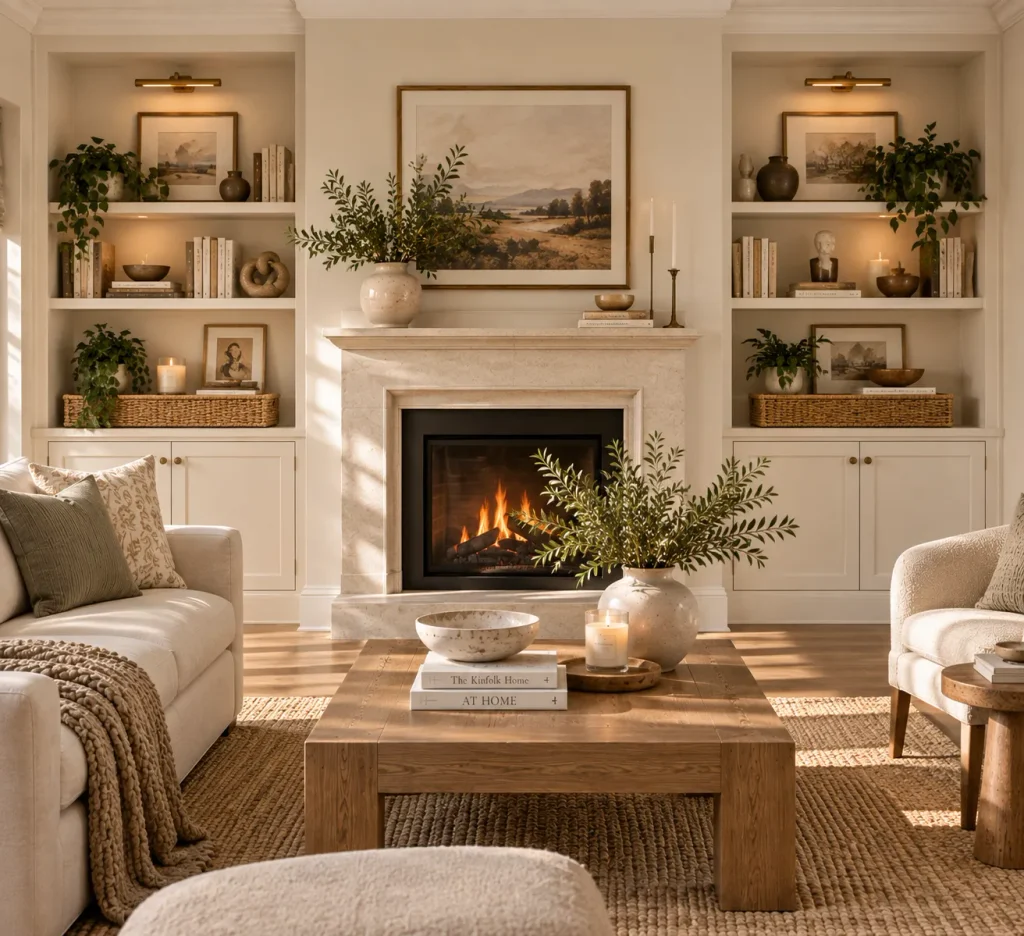 Balanced Shelf Styling