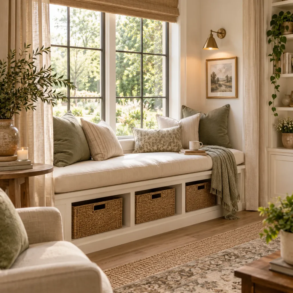 Built In Window Bench