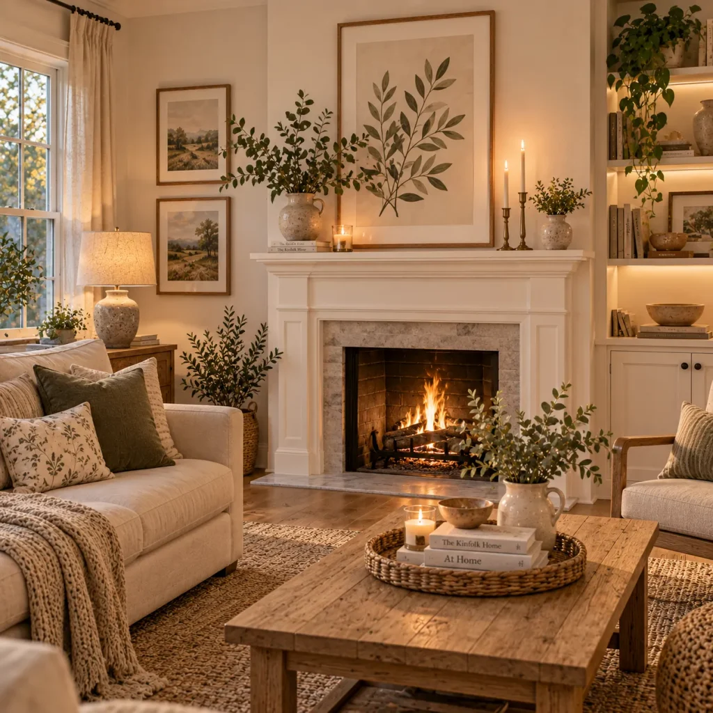 Decorative Fireplace Mantel