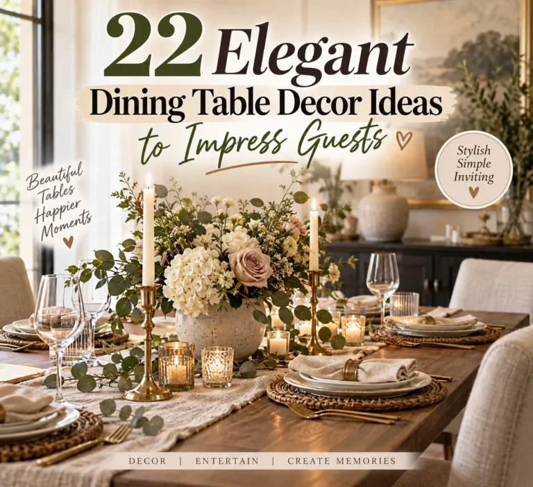 dining table decor