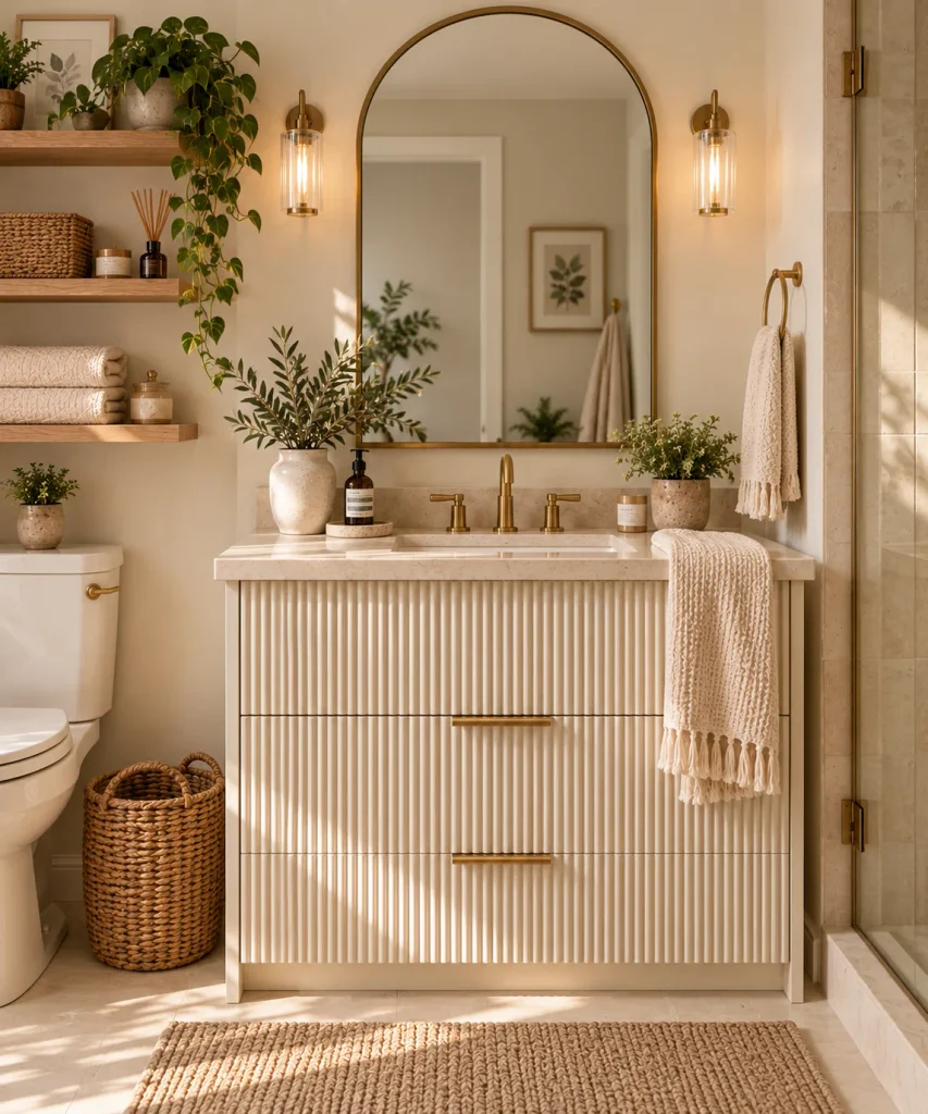 Fluted Vanity Fronts