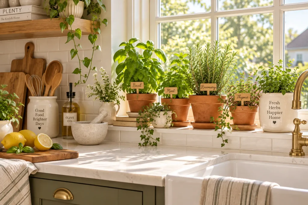 Herb Window Garden