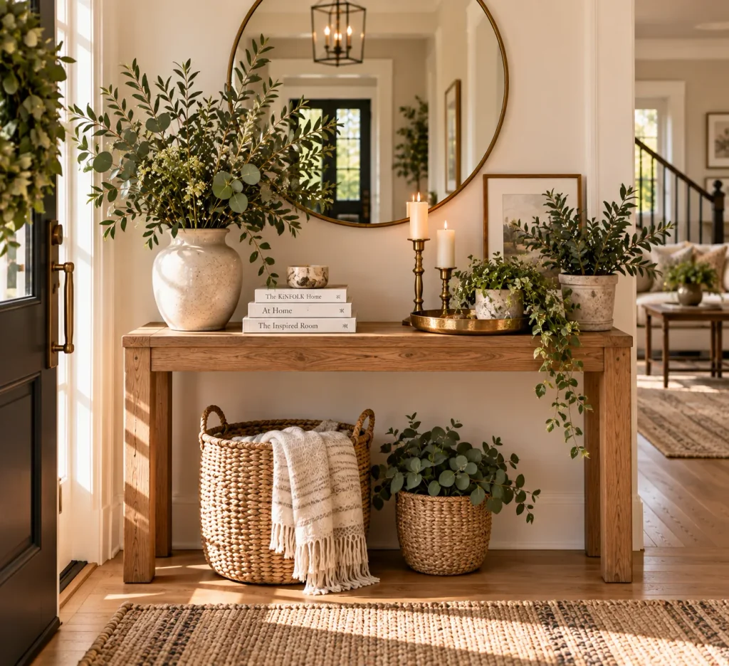 Layered Seasonal Greenery