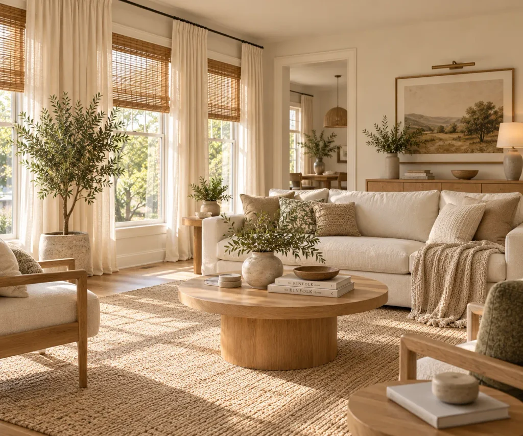 Layered Window Treatments