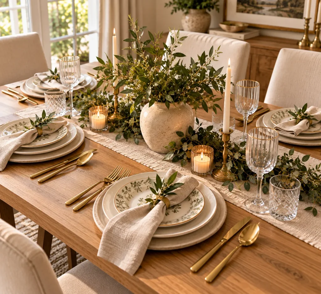 Mixed Dinnerware Layers
