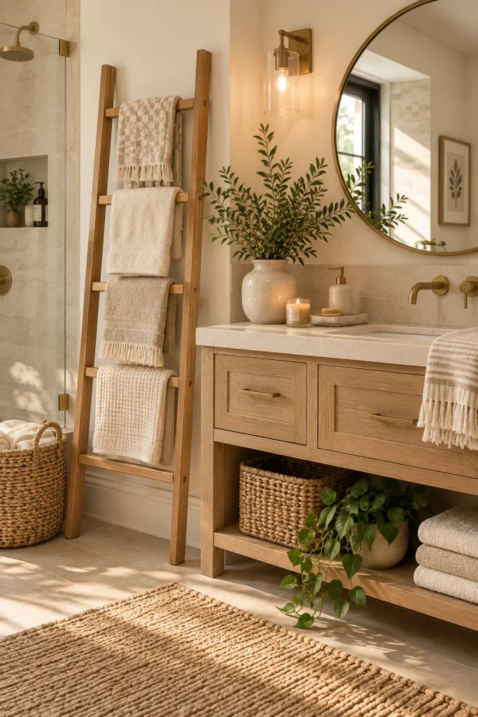Open Towel Display