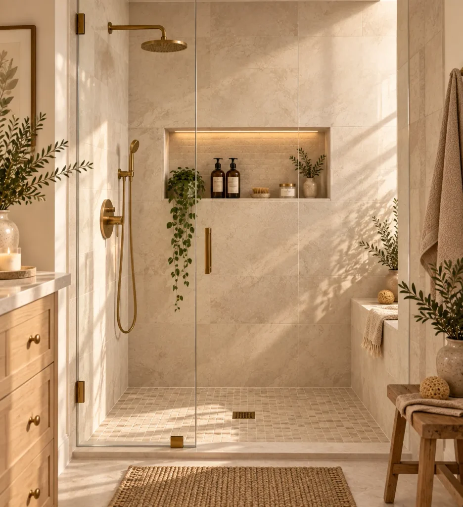 Recessed Shower Niche