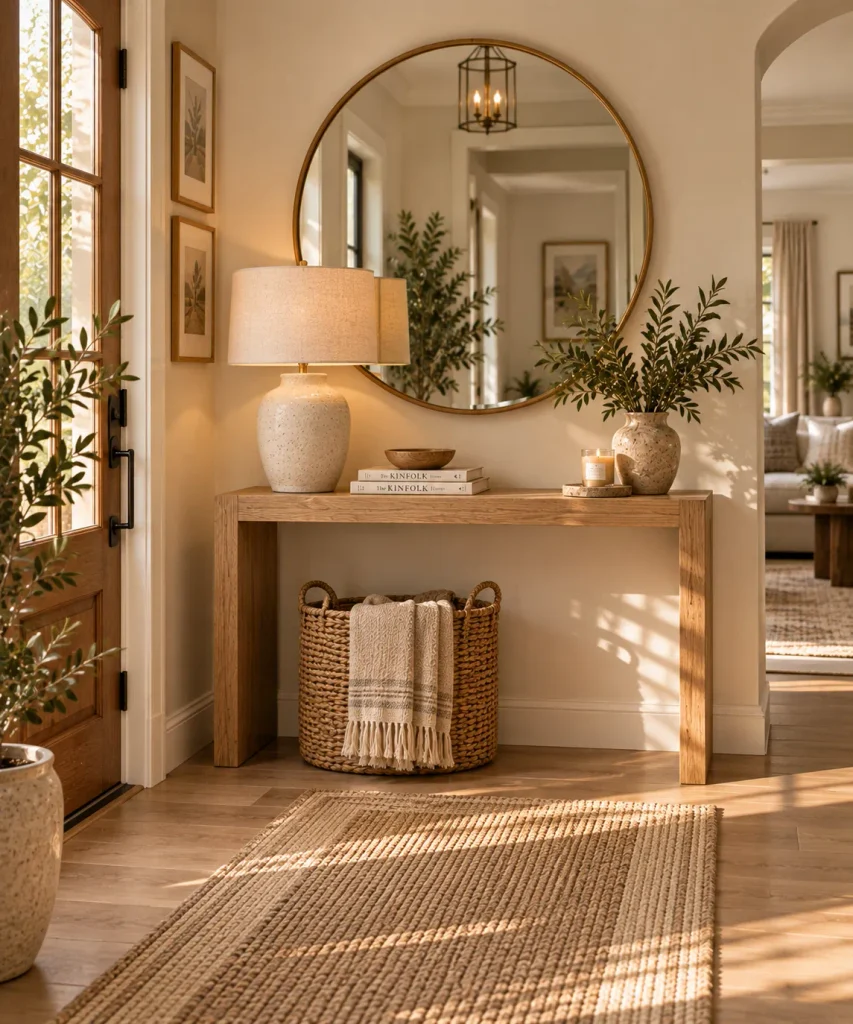 Refined Entryway Styling