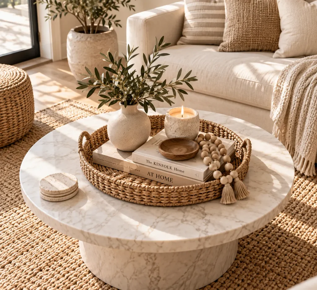 Round Tray Styling