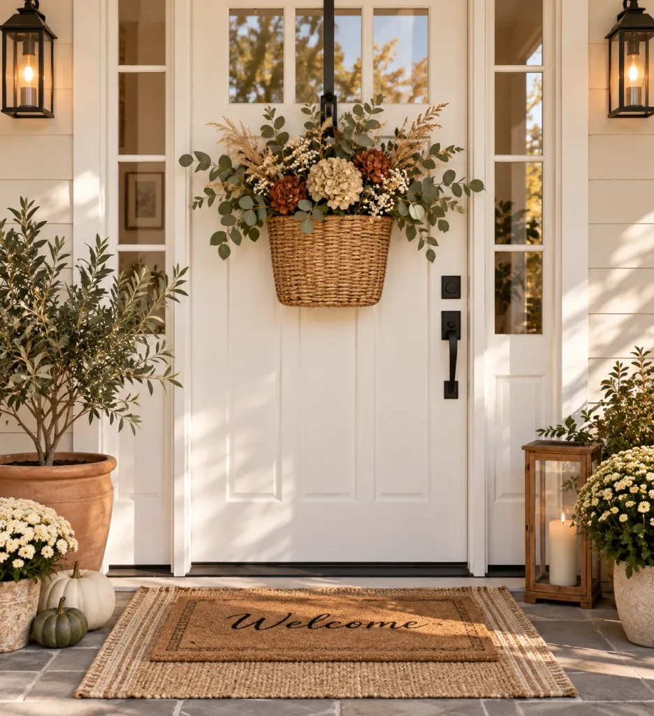 Seasonal Door Basket