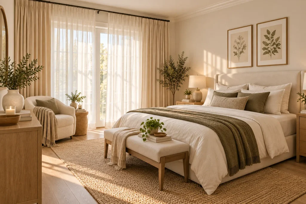 Soft Layered Curtains