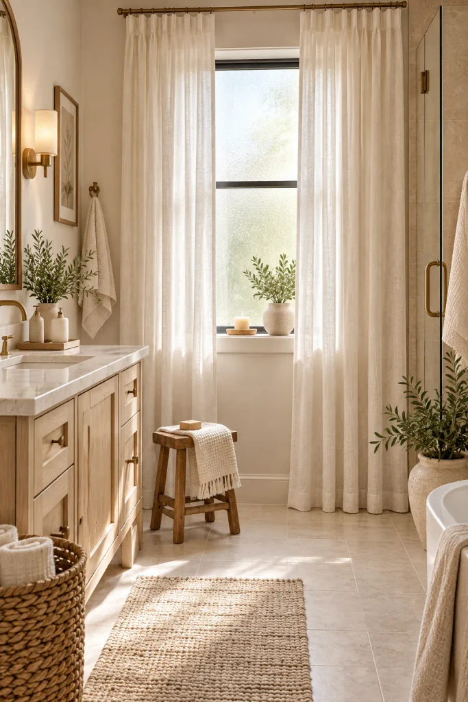 Soft Linen Curtains 1