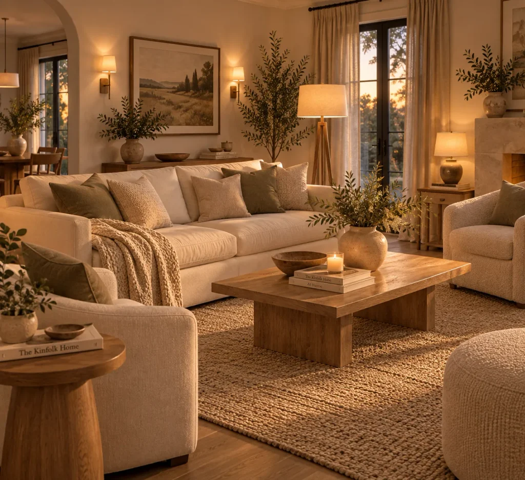 Warm Layered Lighting 1