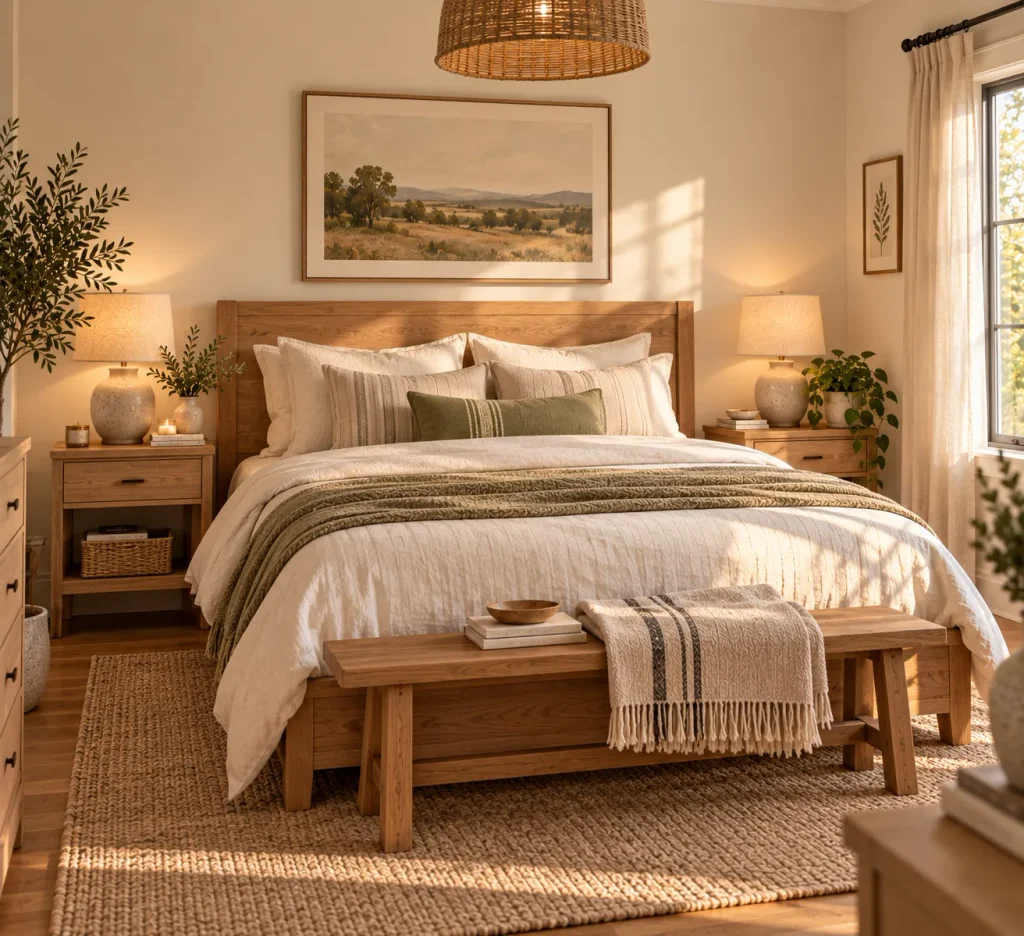 Warm Wood Accents