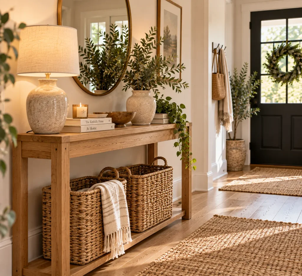 Woven Basket Storage