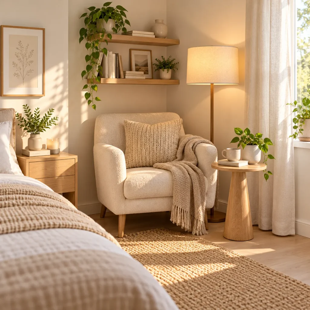 Corner Reading Nook