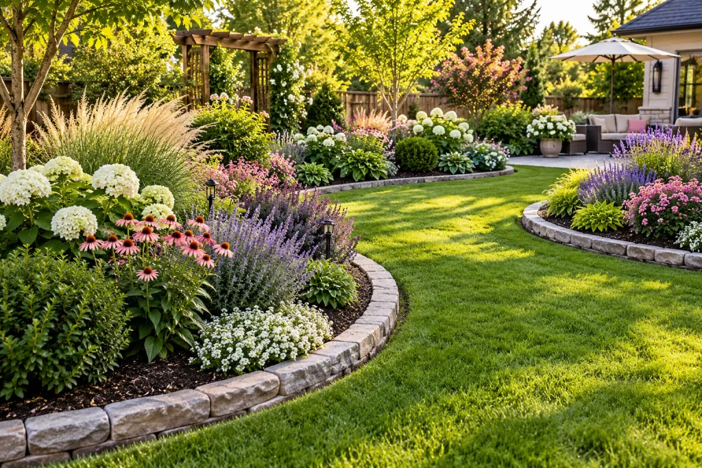 Curved Garden Borders