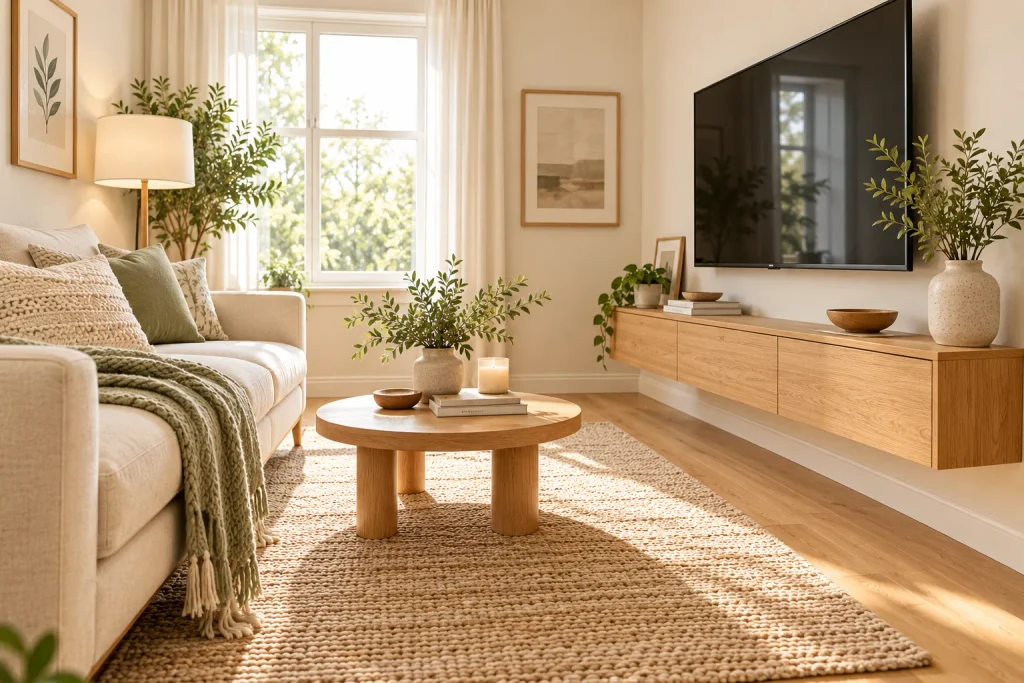 Floating Media Console