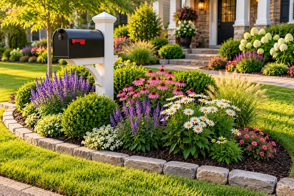 Flowering Mailbox Garden