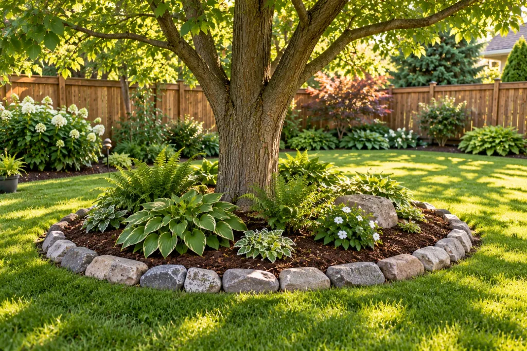 Mulched Tree Rings 1