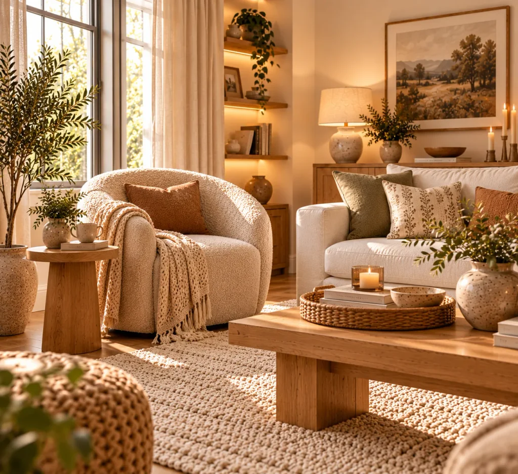 Plush Accent Chair