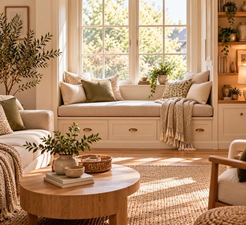Plush Window Seat