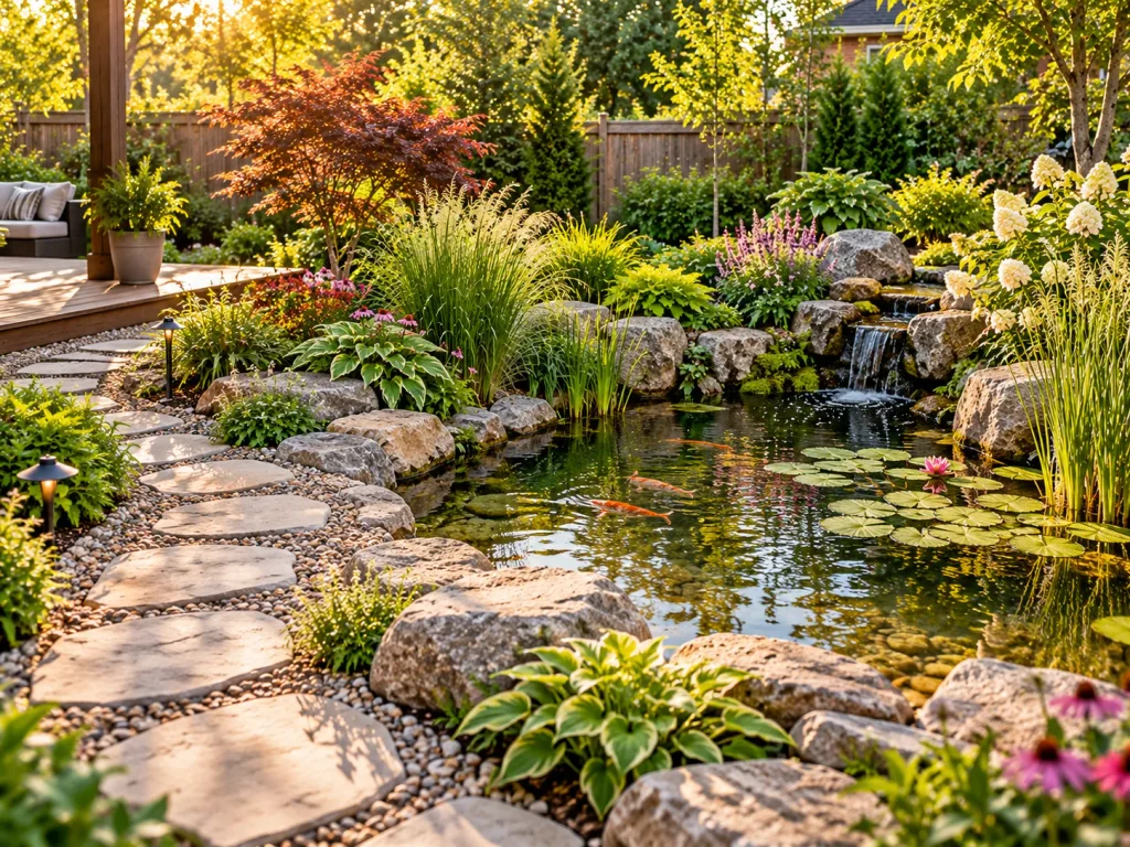 Small Backyard Pond
