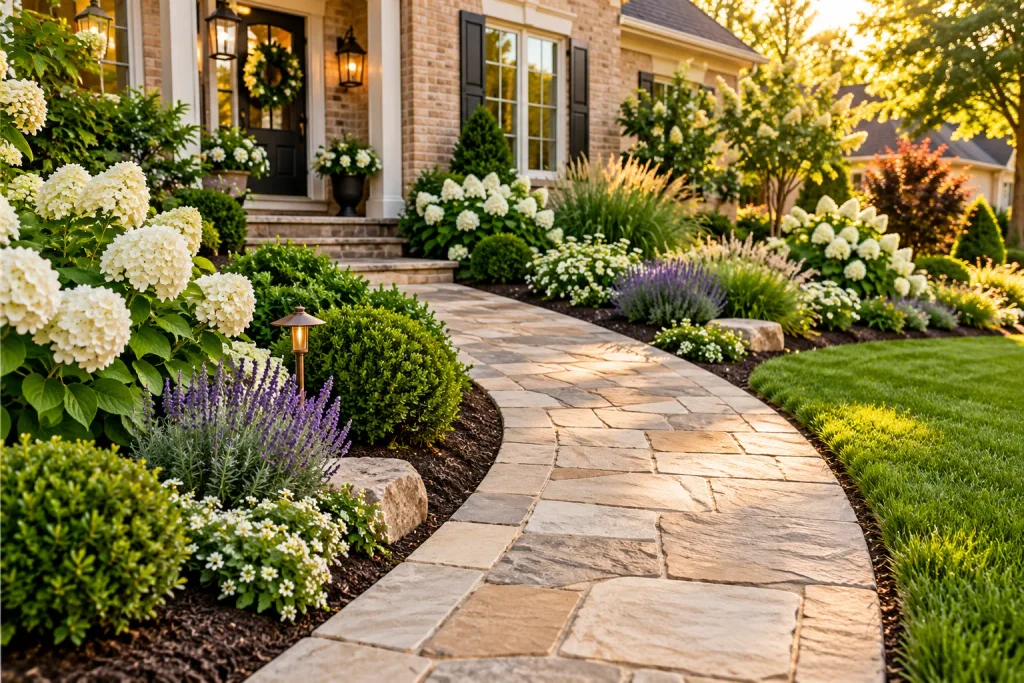 Stone Walkway Borders