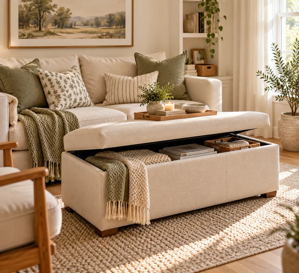 Storage Ottoman