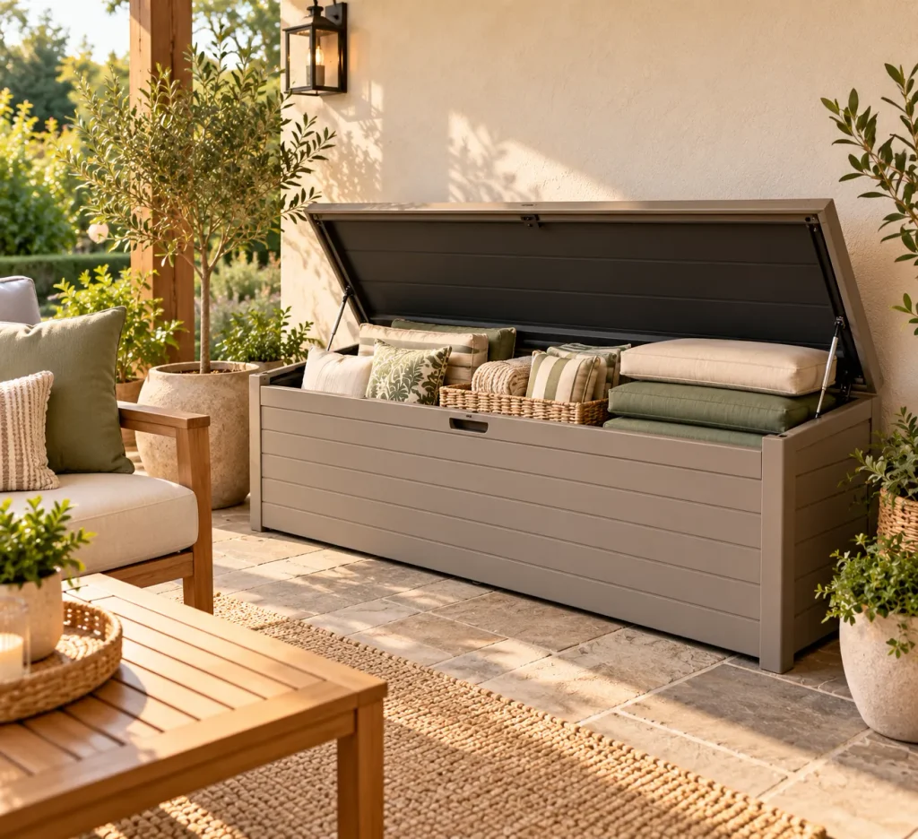 Weatherproof Cushion Storage